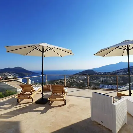 Centraly Located In With Private Pool And Seaview Kalkan
